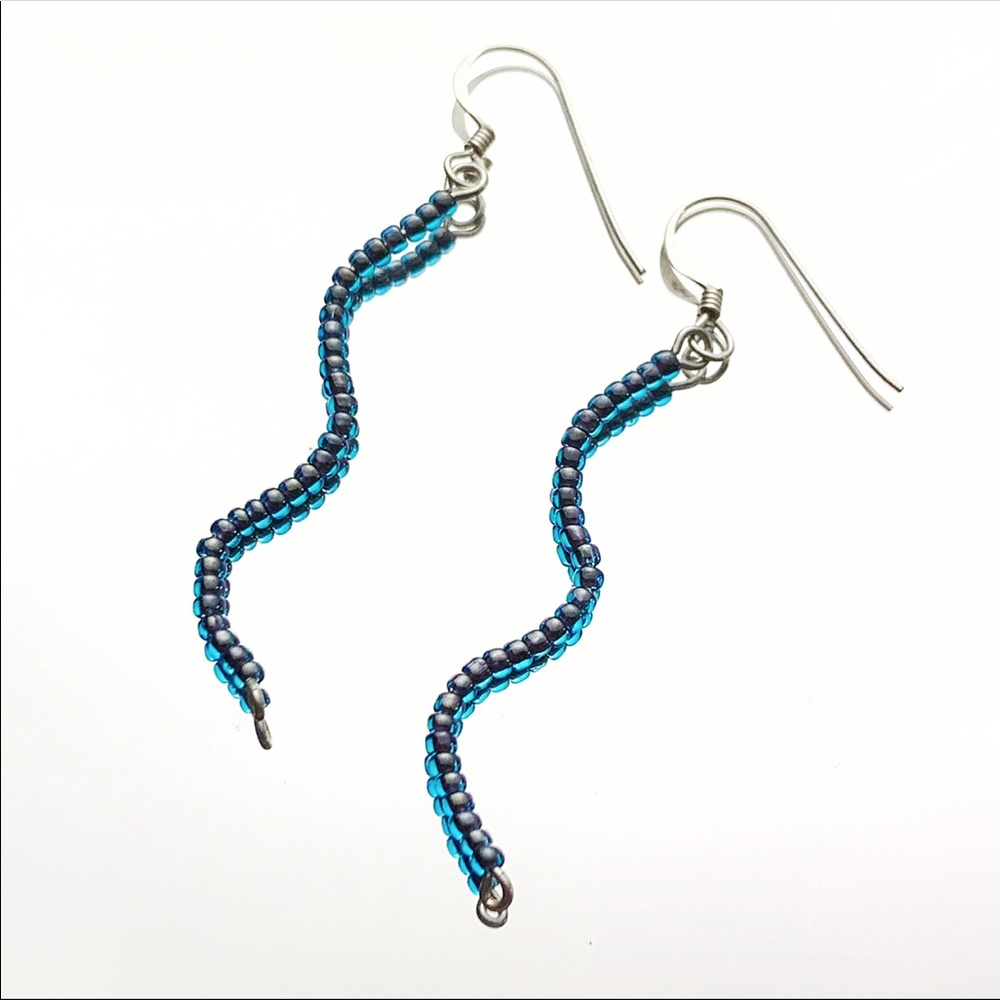 HANDMADE SQUIGGLE DANGLES